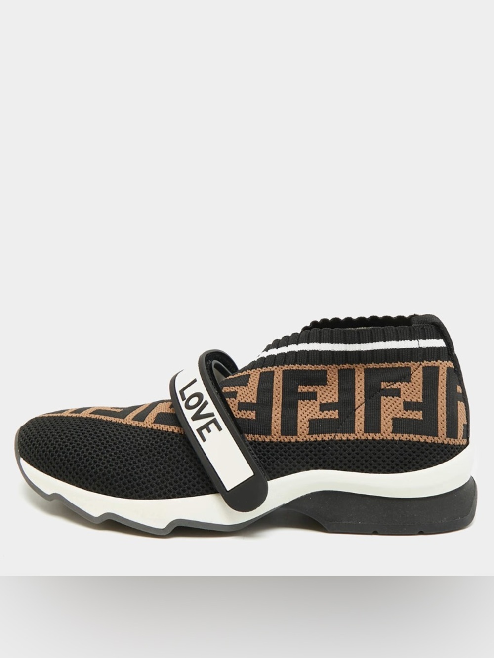 Fendi Rockoko Slip On Sneakers